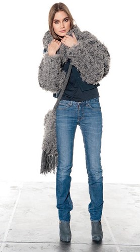 ÄRMELSCHAL Lace Lux/Pelo von Lana Grossa